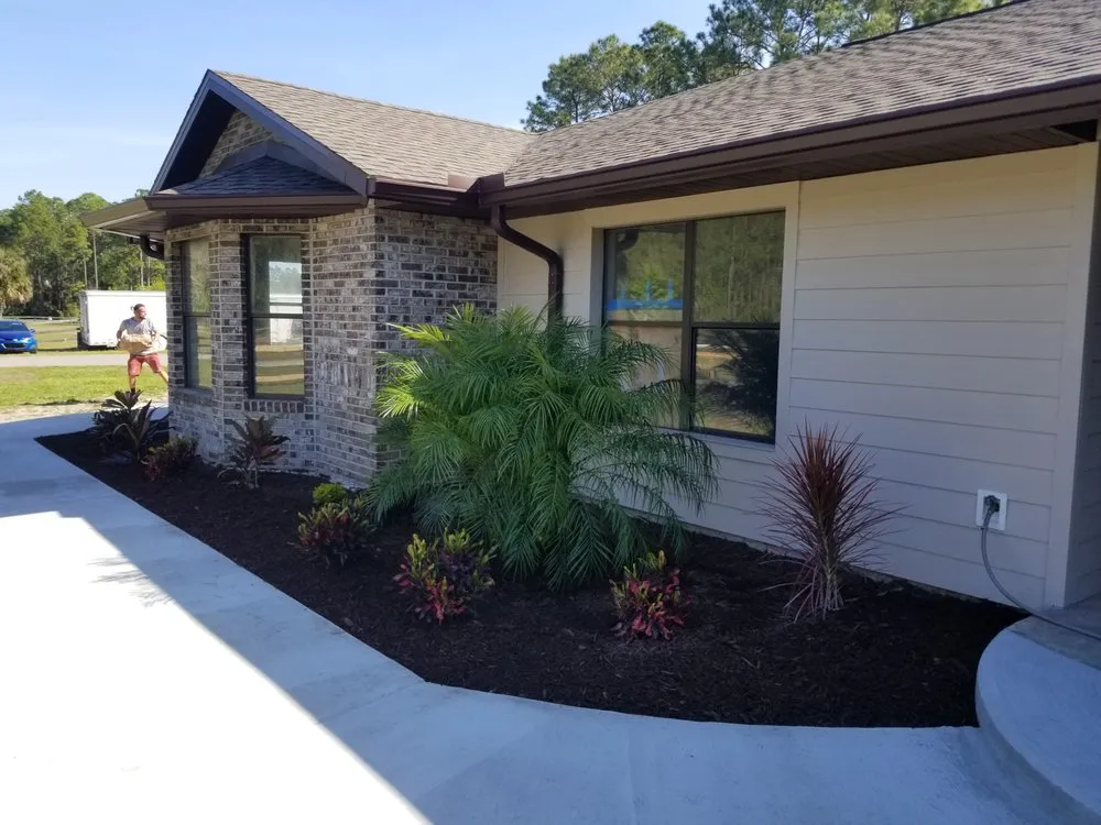 Custom landscape design for outdoor upgrades across Edgewater, FL - K&N Landscapes