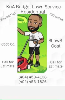 KnA Budget Lawn Service Logo