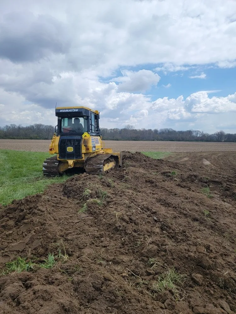 Professional landscape design for residential properties in New Holland, OH by Knapps Construction