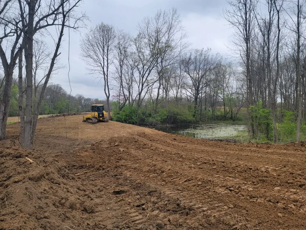 Professional outdoor landscaping for outdoor upgrades in New Holland, OH by Knapps Construction