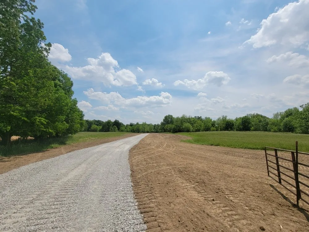 Professional lawn mowing service for outdoor upgrades in New Holland, OH by Knapps Construction