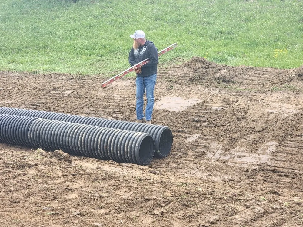 Professional garden landscaping near you in New Holland, OH by Knapps Construction