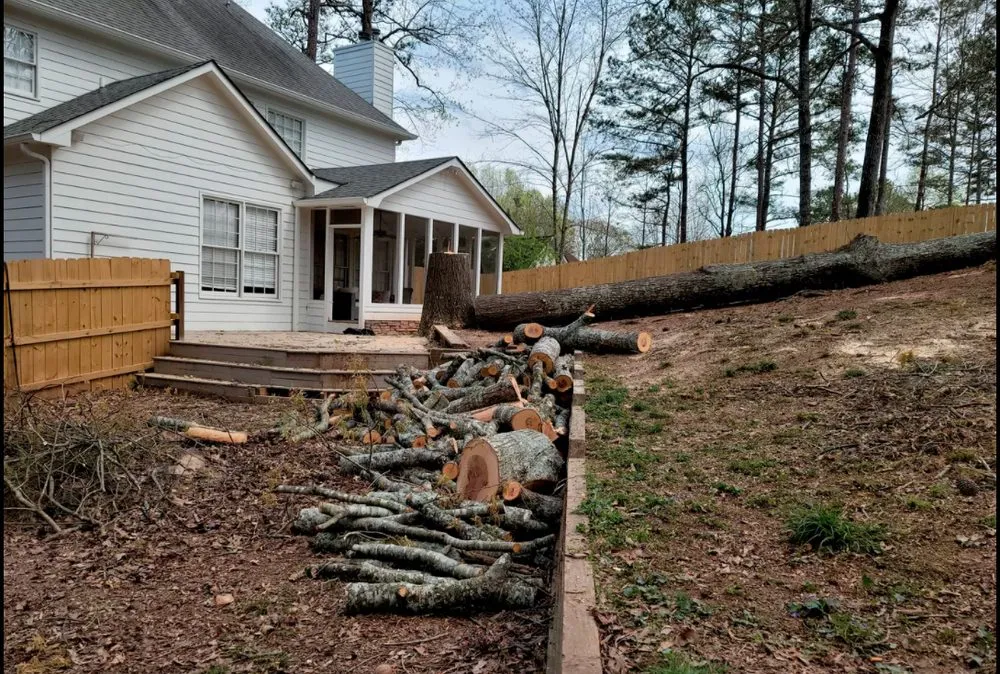 Custom landscape design for year-round maintenance across Woodstock, GA - KND Tree Service & Landscaping
