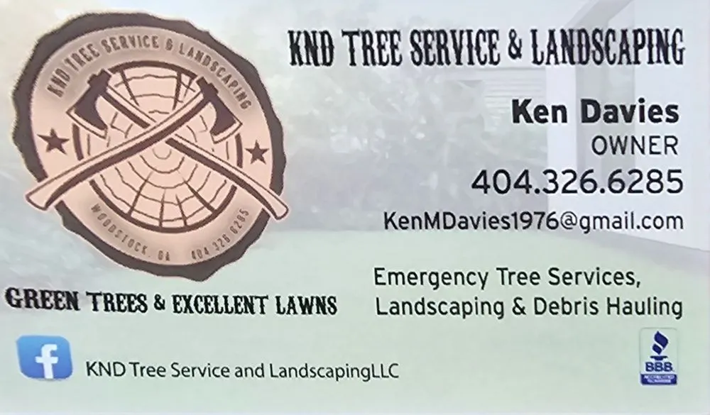 Top-rated outdoor landscaping in Woodstock, GA - KND Tree Service & Landscaping