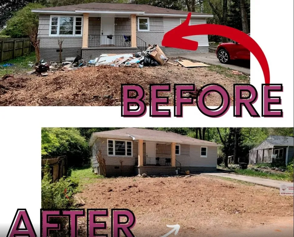 Professional residential landscaping for homes across Woodstock, GA - KND Tree Service & Landscaping