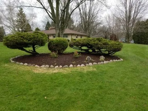 Custom yard cleanup service for residential properties in Waukesha, WI by KNE Customs