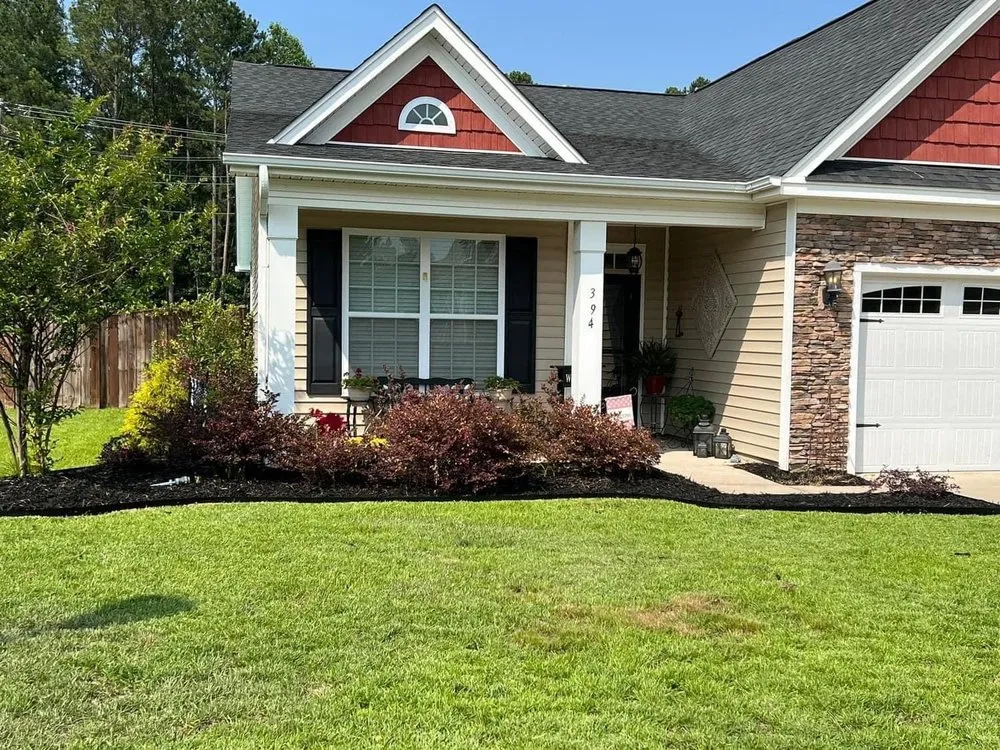 Custom landscaping services for beautiful yards in West Columbia, SC by Kneale’s Lawncare