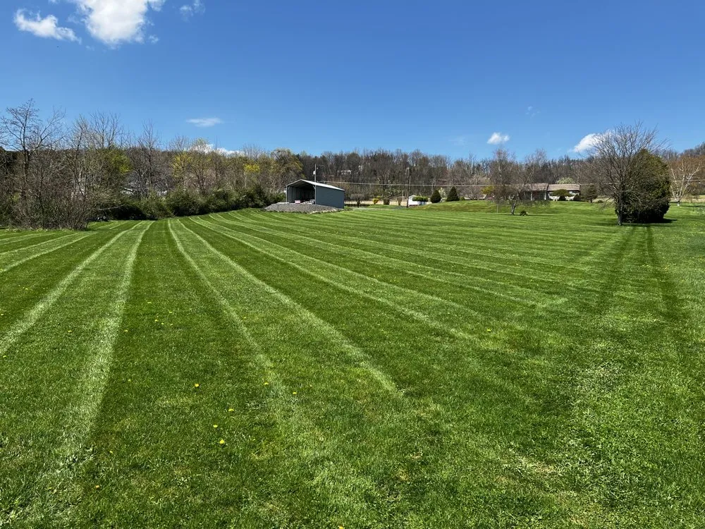 Professional lawn mowing service in Bloomsburg, PA by Knelly Lawn Service