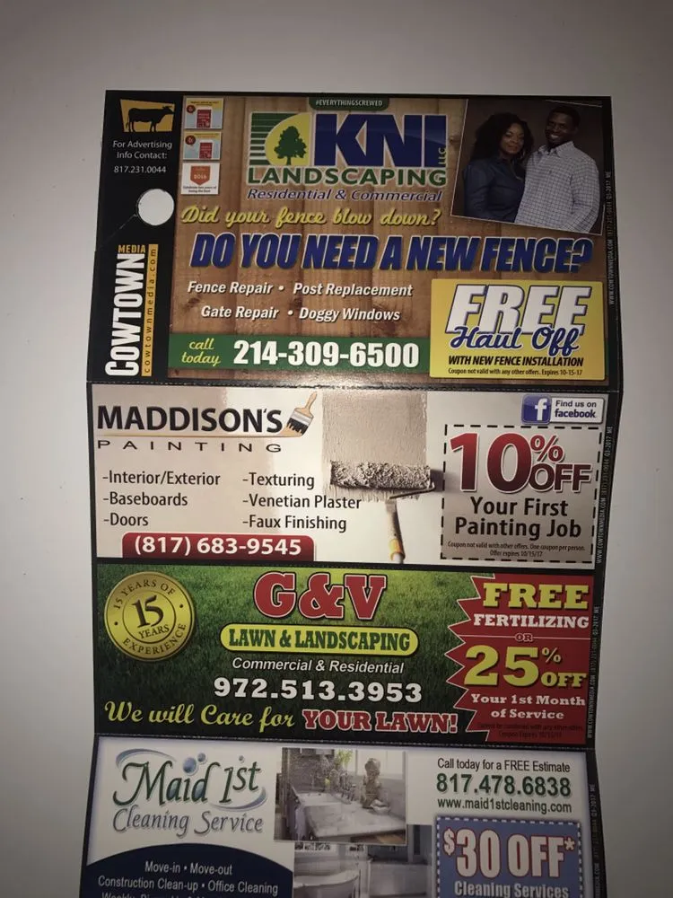 Reliable yard cleanup service in North Richland Hills, TX - KNI Landscaping & Fences