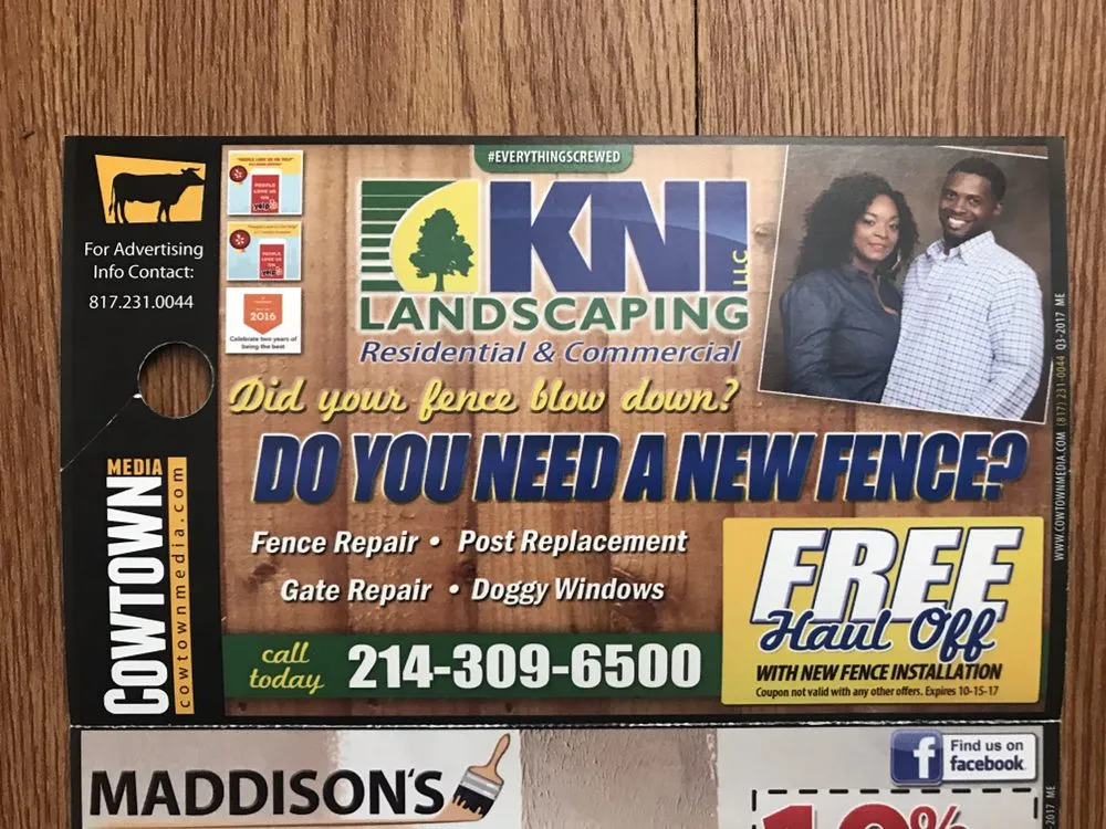 Top-rated lawn care service experts serving North Richland Hills, TX - KNI Landscaping & Fences