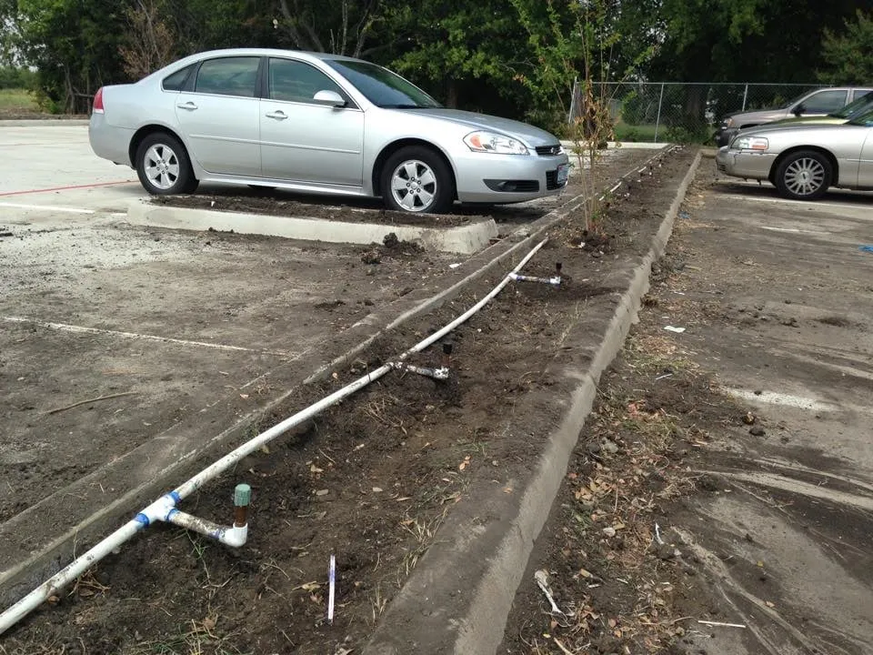 Professional landscaping services with custom design across Dallas, TX - Knights Development, LLC