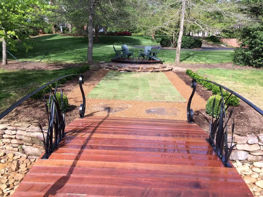 Local yard cleanup service for residential properties across Spartanburg, SC - Knight's Grading & Landscape