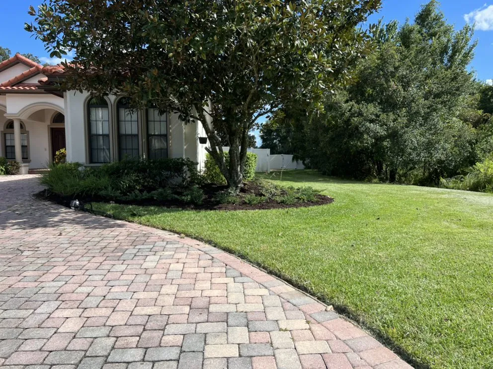 Custom yard cleanup service for outdoor upgrades across Lakeland, FL - Knights Landscape Design