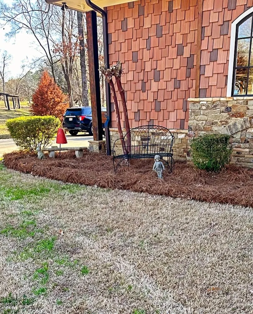 Custom landscape design for homes across Jackson, MS - Knights Lawn & Landscaping