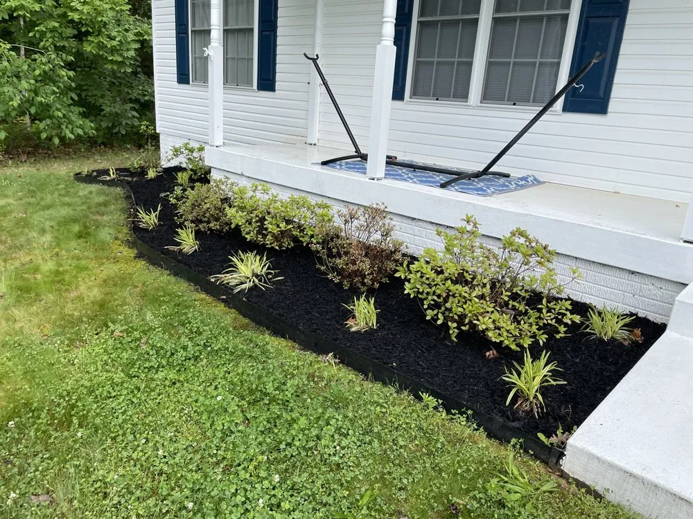 Custom yard cleanup service in Spotsylvania Courthouse, VA by Knights Lawn Care