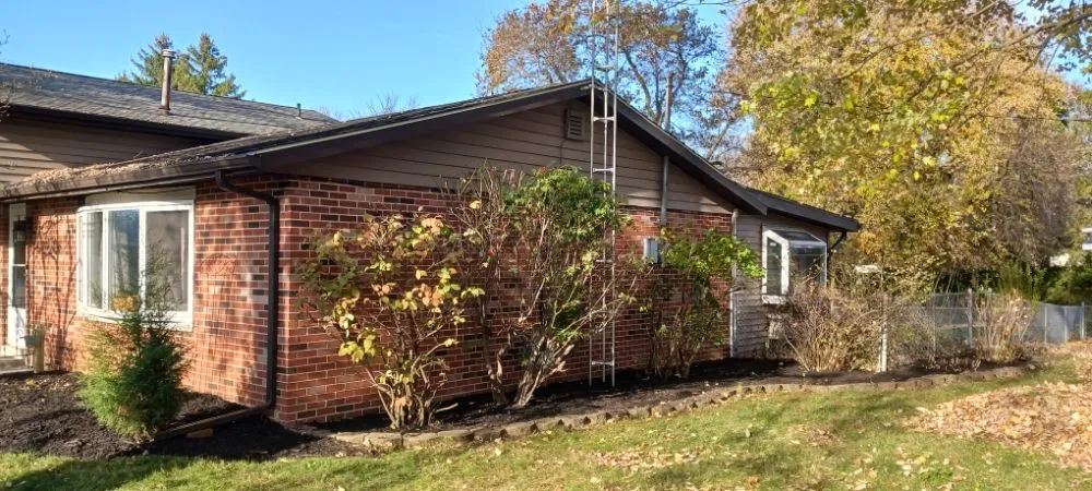 Custom landscape installation for outdoor upgrades in Springfield, OH by Knights Lawn Care