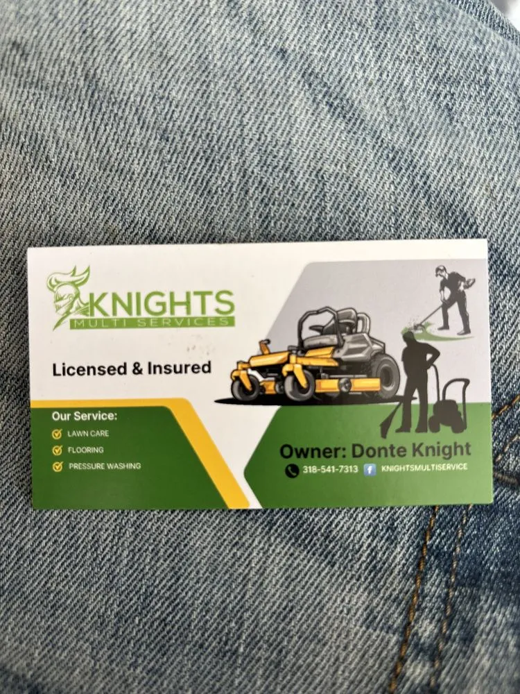 Custom landscaping services in Hinesville, GA - Knights Multi Services