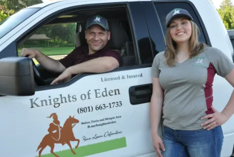 Trusted yard cleanup service in Roy, UT by Knights of Eden
