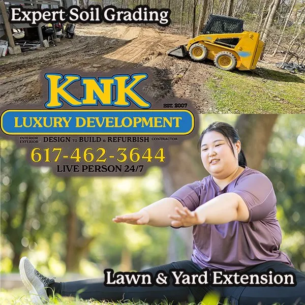 Expert garden landscaping for residential properties across Norwood, MA - KnK Luxury Development