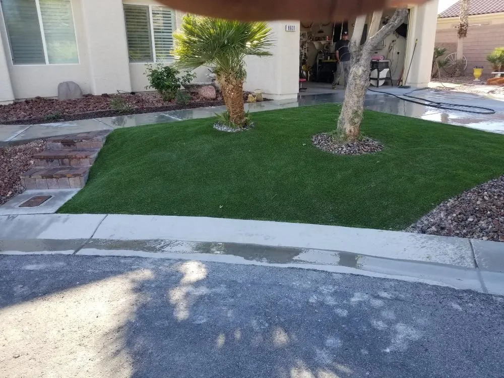 Custom landscape installation experts serving Las Vegas, NV - Knockout landscape