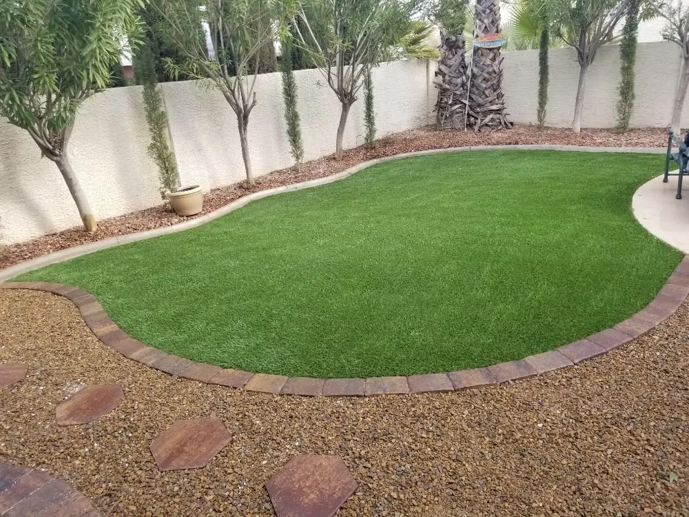 Reliable yard maintenance in Las Vegas, NV by Knockout landscape