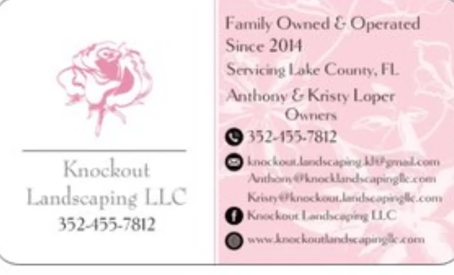 Custom lawn care service in Eustis, FL by Knockout Landscaping
