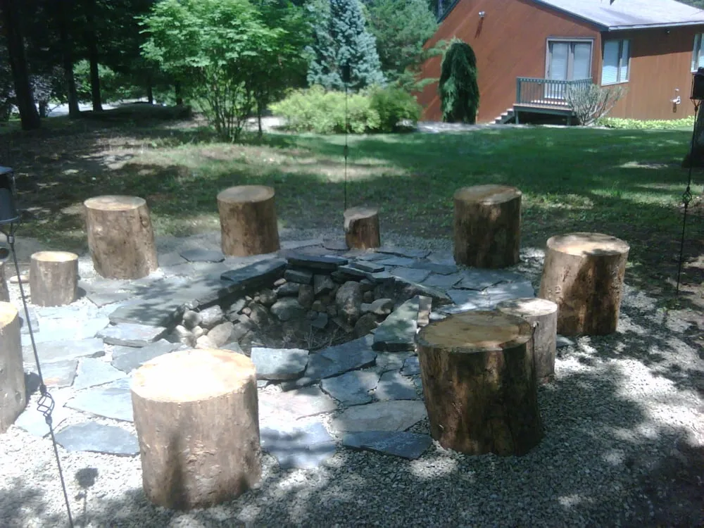 Local yard cleanup service in Amherst, NH by Knott's Land Care, LLC