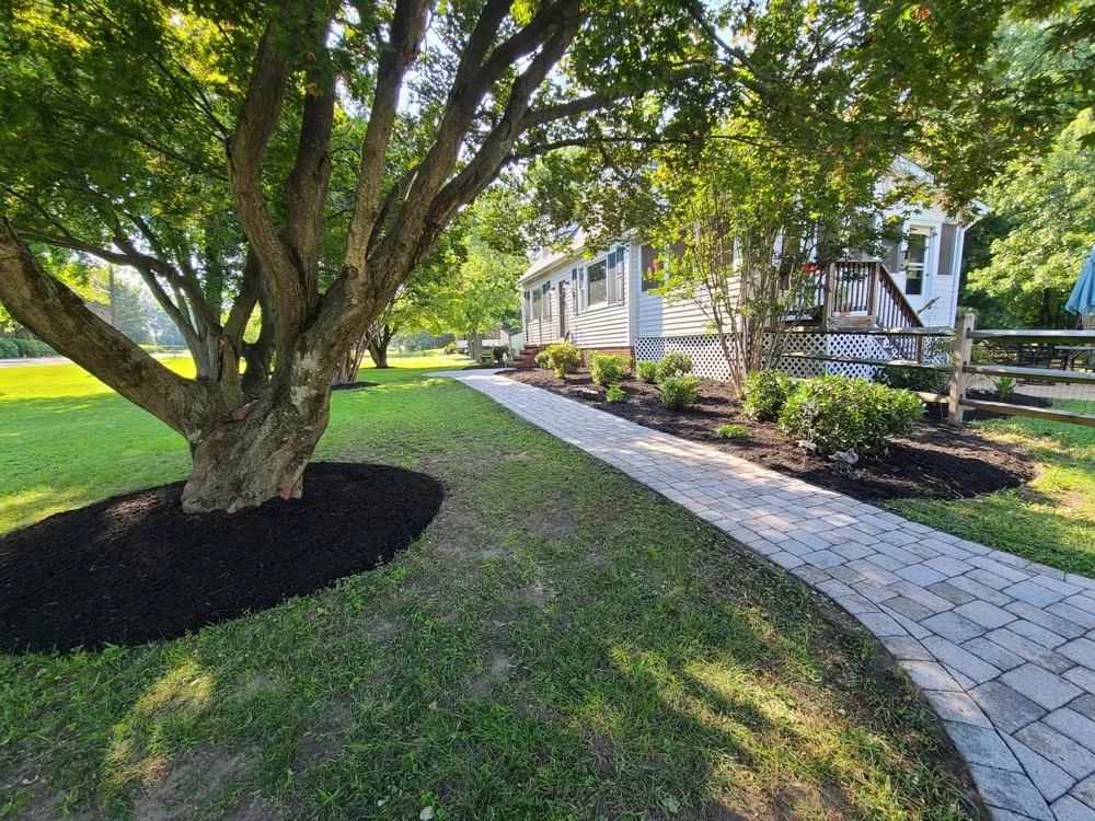 Custom yard maintenance in Glen Burnie, MD by Knott's Lawn Service