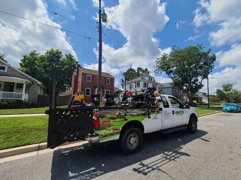 Expert residential landscaping in Glen Burnie, MD by Knott's Lawn Service