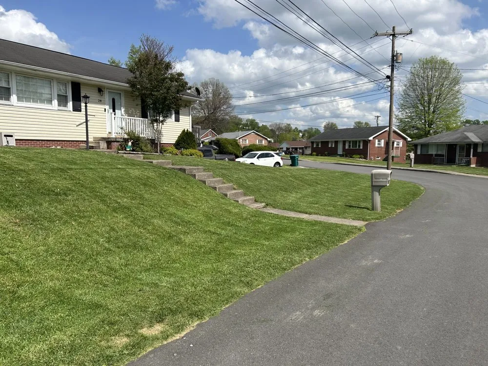 Custom landscaping services for outdoor upgrades in Clarksburg, WV by Knotts Yard Services