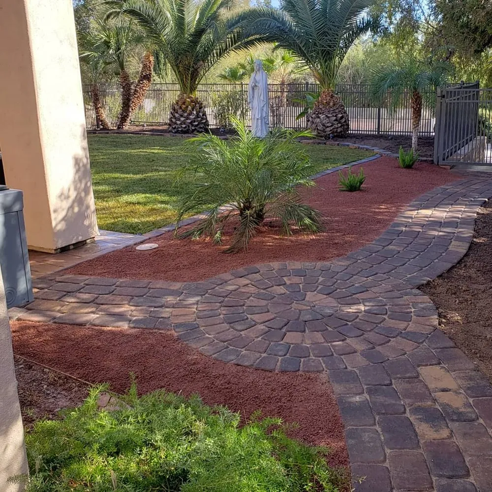 Custom garden landscaping in Las Vegas, NV - Knowledgeable irrigation and yard care