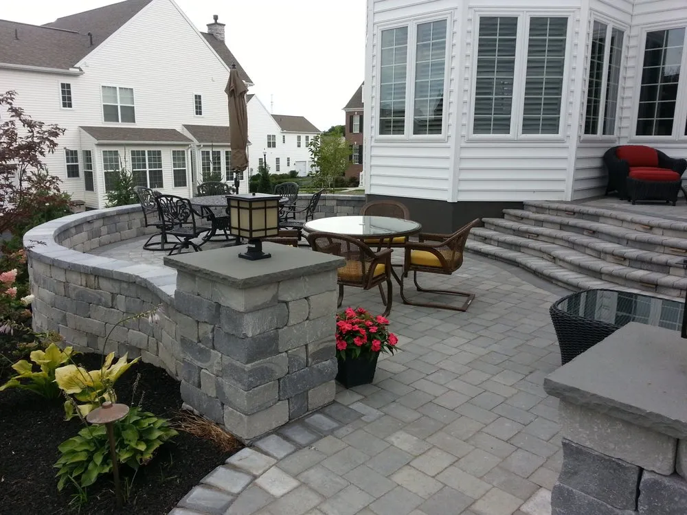Professional garden landscaping in Conestoga, PA by Knutsen Outdoor