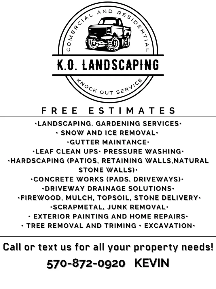 Custom landscaping services near you across Milford, PA - K.O. Landscaping