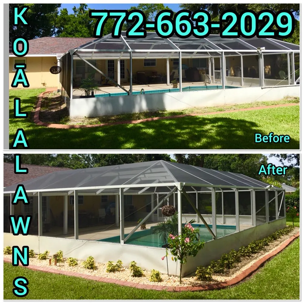 Reliable garden landscaping in Vero Beach, FL by Koala Lawn Care & Home Maintenance