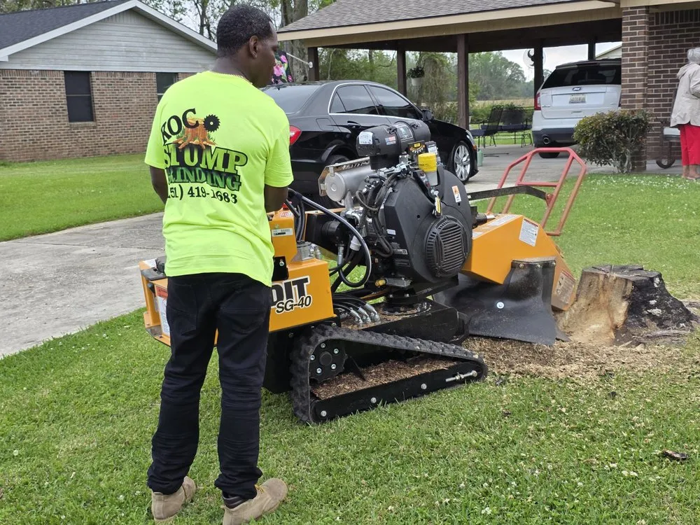 Expert landscape installation with custom design across Bay Minette, AL - Koc Stump Grinding