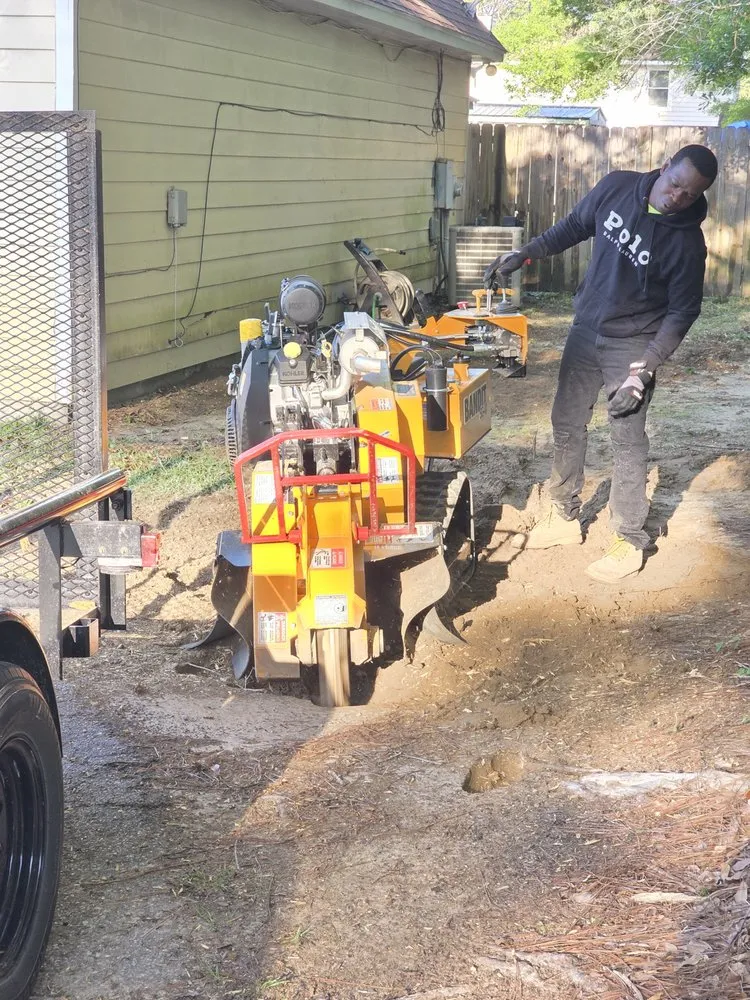 Trusted outdoor landscaping in Bay Minette, AL - Koc Stump Grinding
