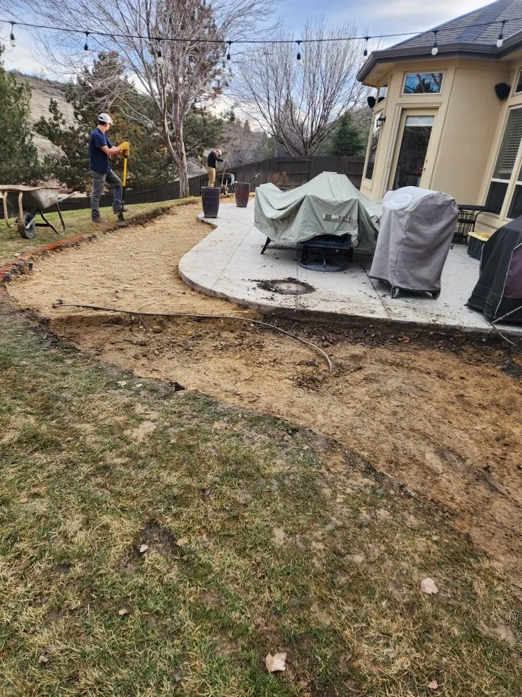 Affordable residential landscaping with custom design in Meridian, ID by Kodiak Landscape