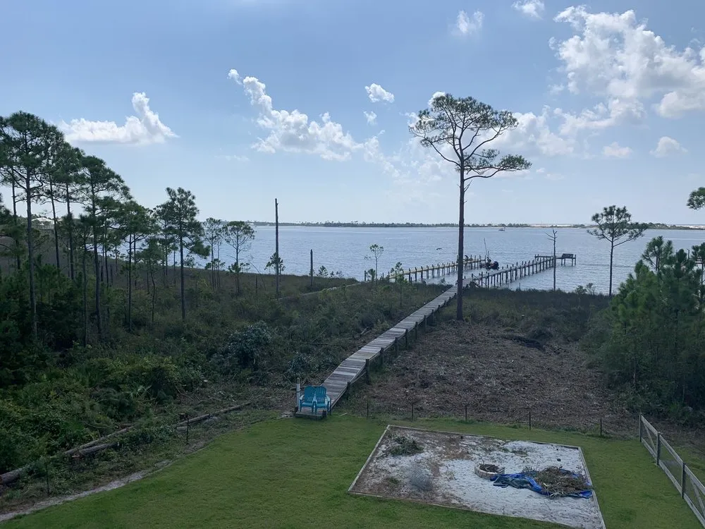 Reliable garden landscaping with custom design in Valparaiso, FL by Kodiak Tree Service