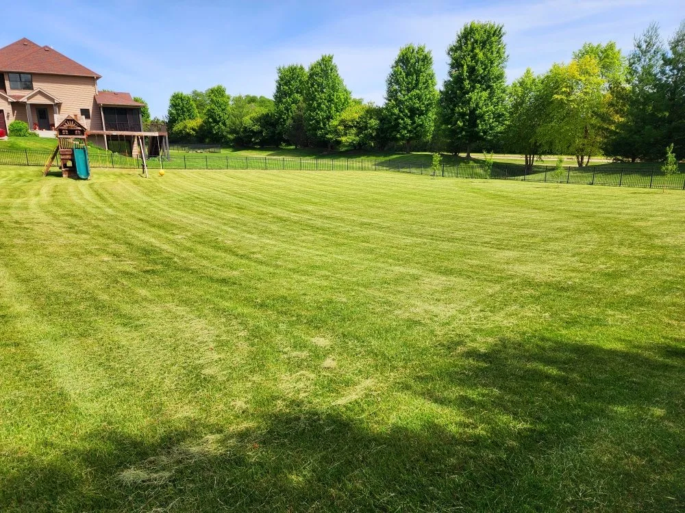 Custom lawn mowing service in Prophetstown, IL by Kohls Cuts