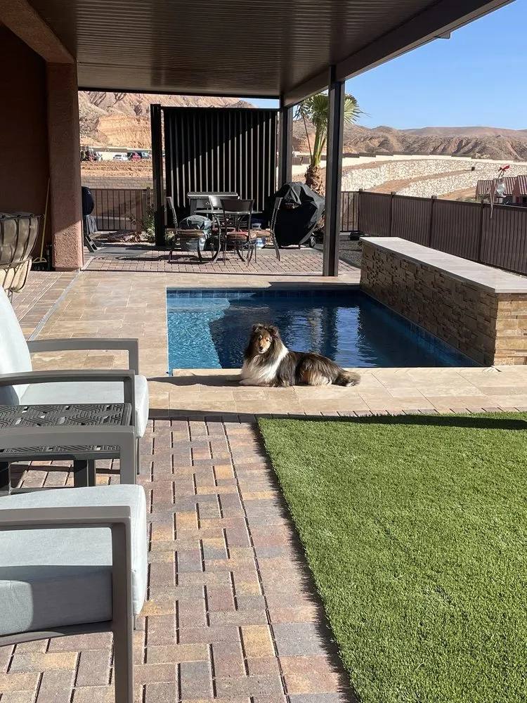 Expert outdoor landscaping for residential properties in Mesquite, NV by Kokopelli Landscaping
