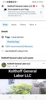 Kolthoff General Labor Logo