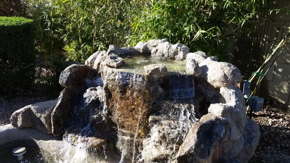 Custom yard cleanup service for homes in Tempe, AZ by Kona Land & Water Escape