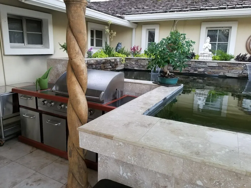 Custom landscaping services for outdoor upgrades in Tempe, AZ by Kona Land & Water Escape