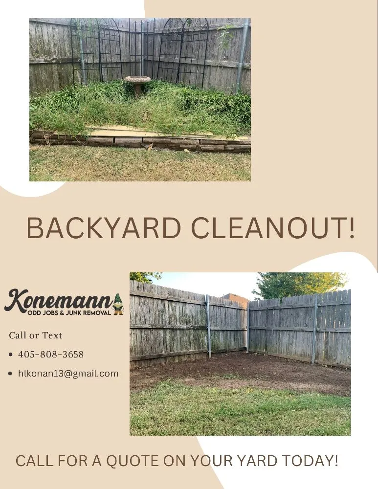 Trusted landscape installation for residential properties in Guthrie, OK by Konemann Odd Job's & Junk Removal