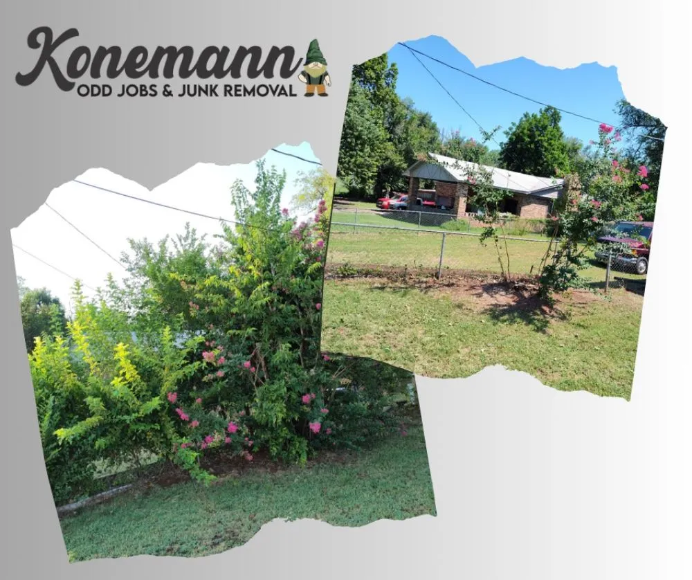 Affordable lawn mowing service in Guthrie, OK by Konemann Odd Job's & Junk Removal