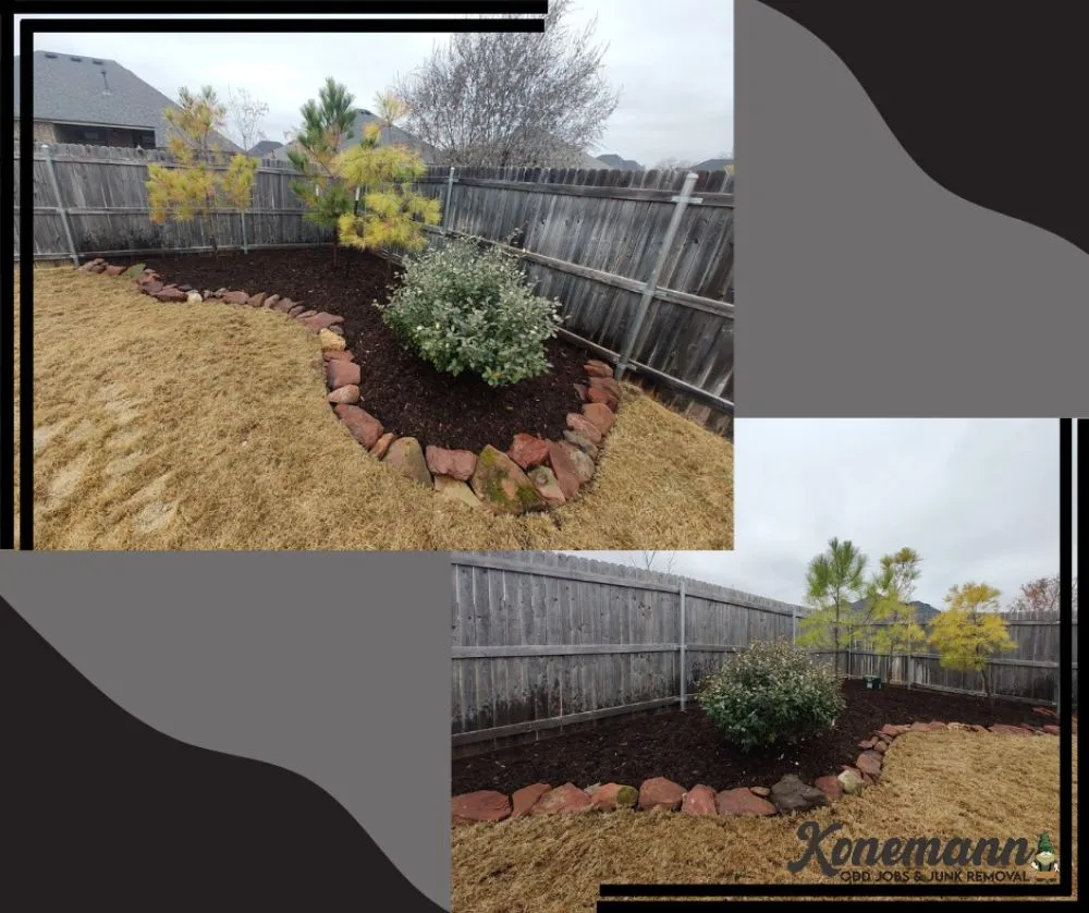 Local landscape design for residential properties across Guthrie, OK - Konemann Odd Job's & Junk Removal