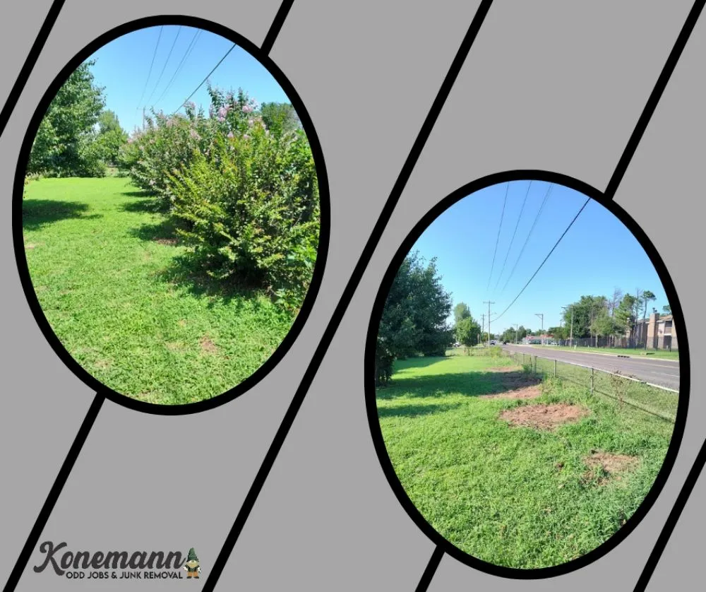 Trusted residential landscaping for homes in Guthrie, OK by Konemann Odd Job's & Junk Removal