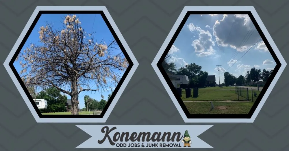Affordable lawn mowing service with custom design across Guthrie, OK - Konemann Odd Job's & Junk Removal