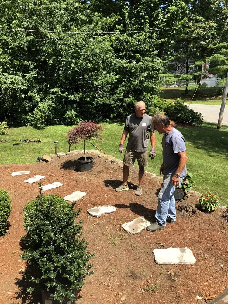 Custom yard cleanup service for year-round maintenance across Andover, MA - Konjoian's Greenhouses & Landscape Solutions