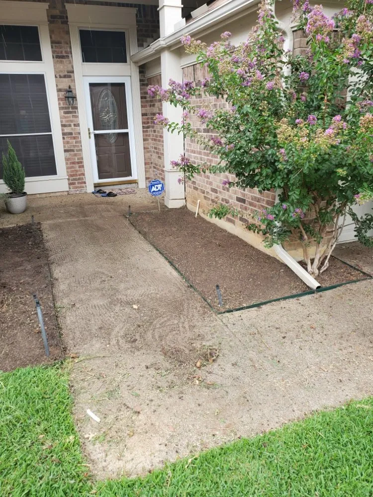 Custom residential landscaping in Fort Worth, TX by Koontz Landscaping Design